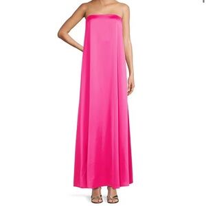 NWT Antonio Melani Lucia Shift Strapless Maxi Dress